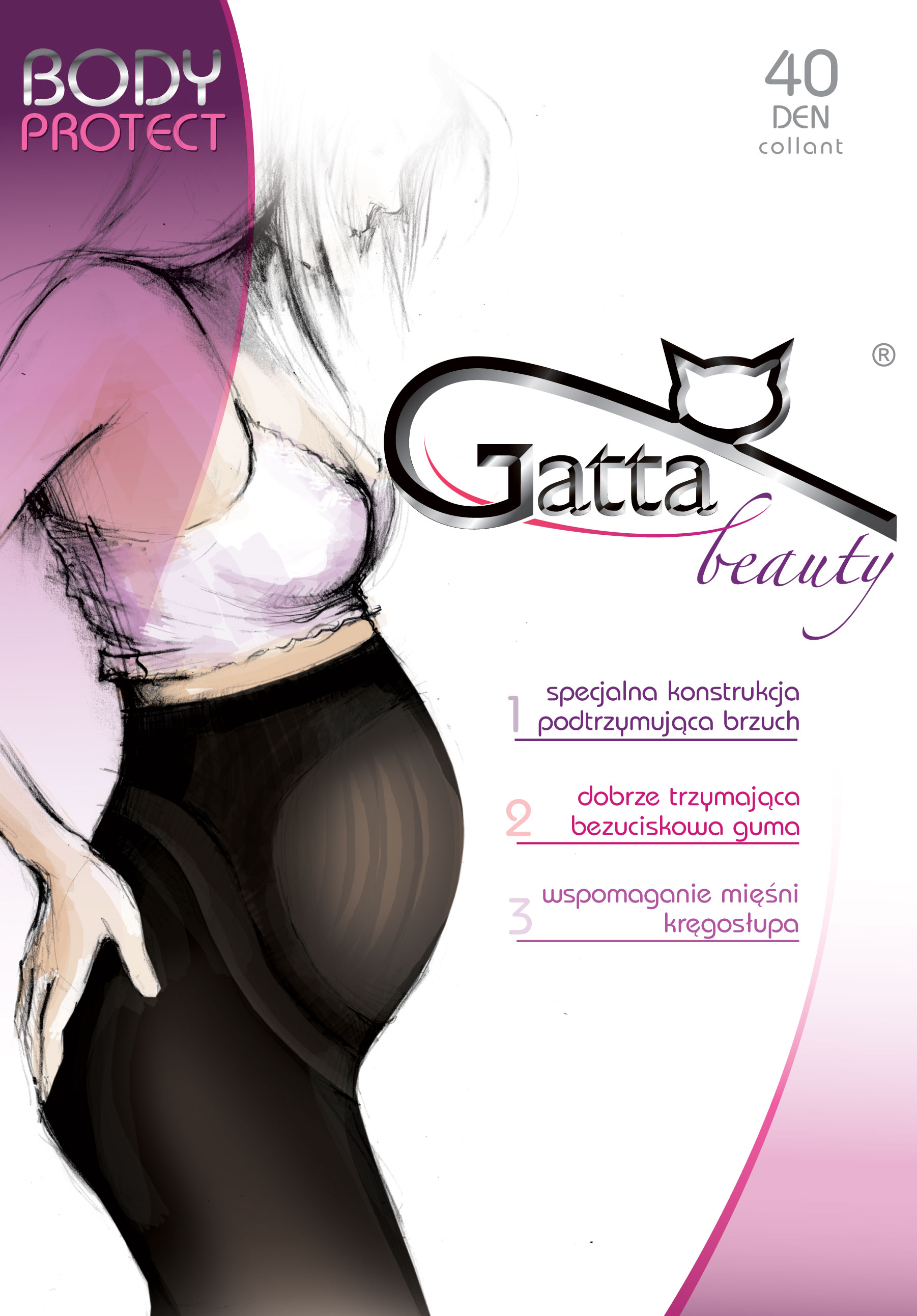 Gatta BODY Protect 40 den - DW.bezterminowo