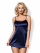 Obsessive_satinia babydoll dark blue